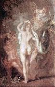 Jean-Antoine Watteau Das Urteil des Paris oil